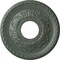 Ekena Millwork Palmetto Ceiling Medallion (Canopies up to 4 7/8"), 12 1/8"OD x 3 1/2"ID x 1"P, Cloud Burst Crackle CM12PMCBC - alternate 1